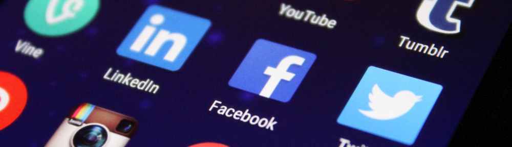 apps blur button close up